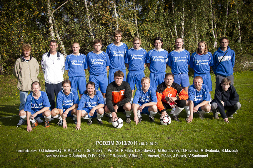 Společná fotka - podzim sezóna 2010/2011